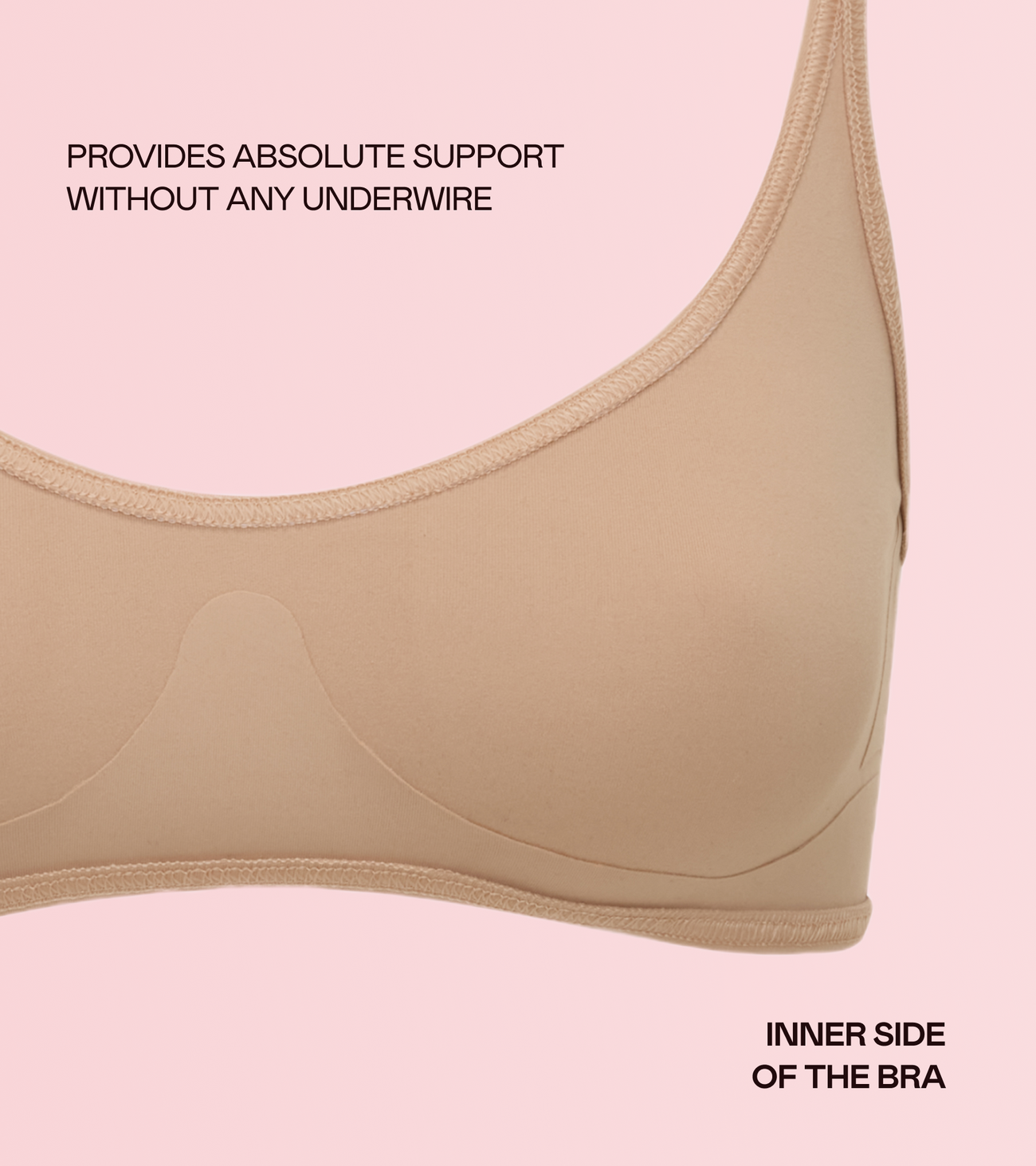 Aurora - Bonded Bra - Beige
