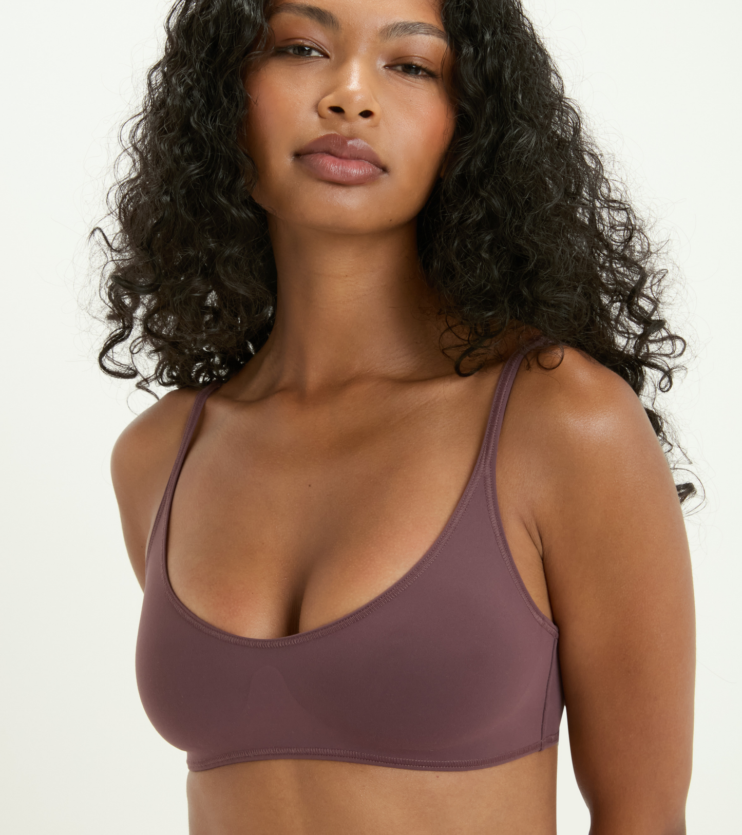 Aurora - Bonded Bra - Brown