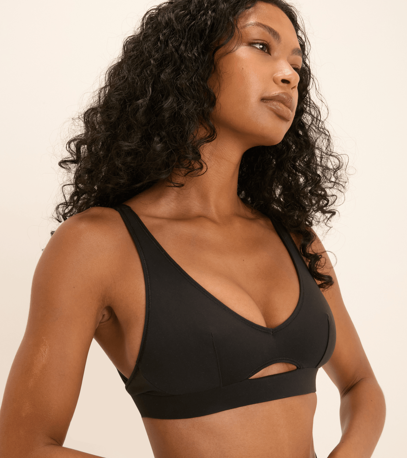 Aurora - Lounge Bra - Black