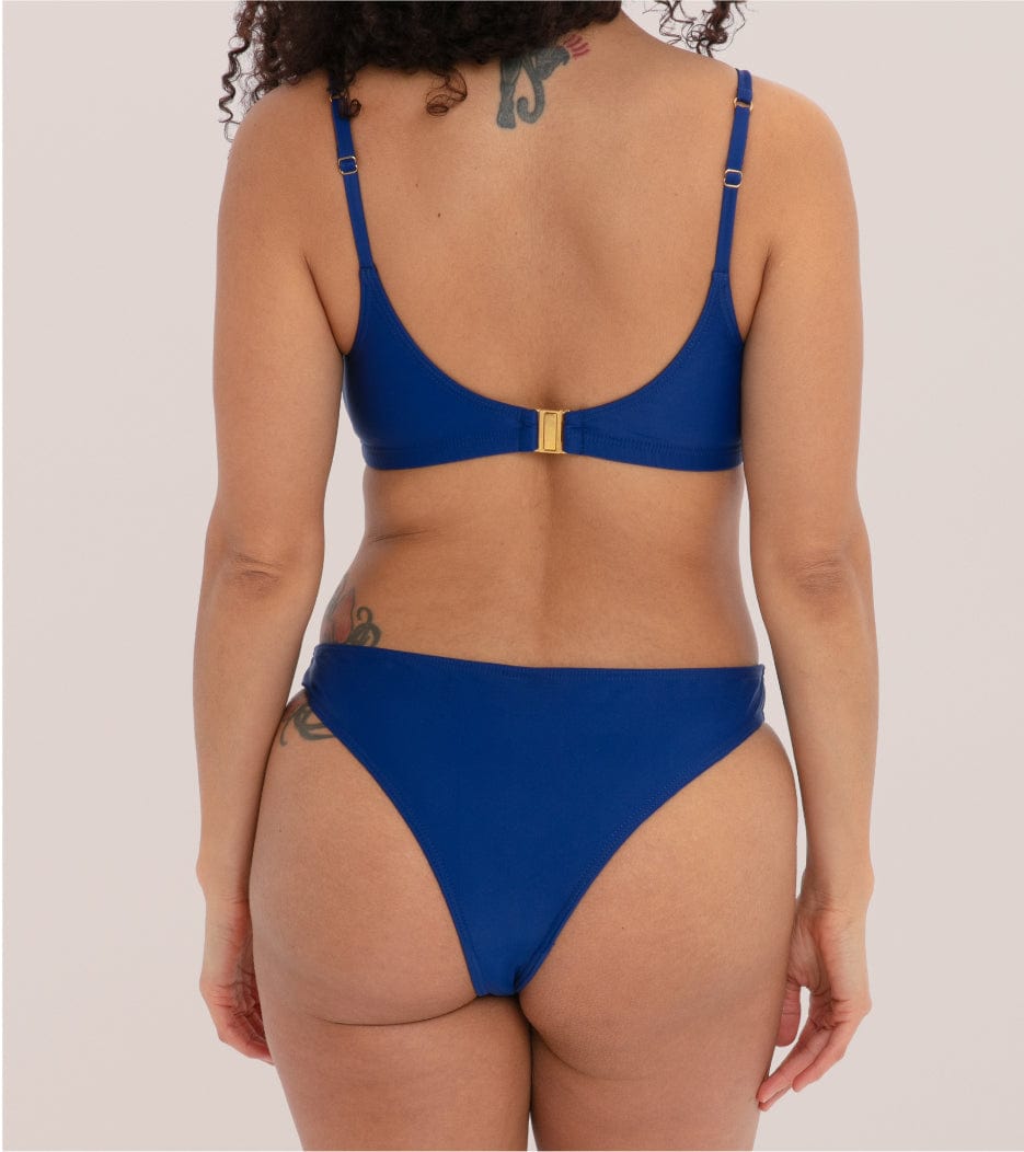 Period swimwear - Brazilian - Blue