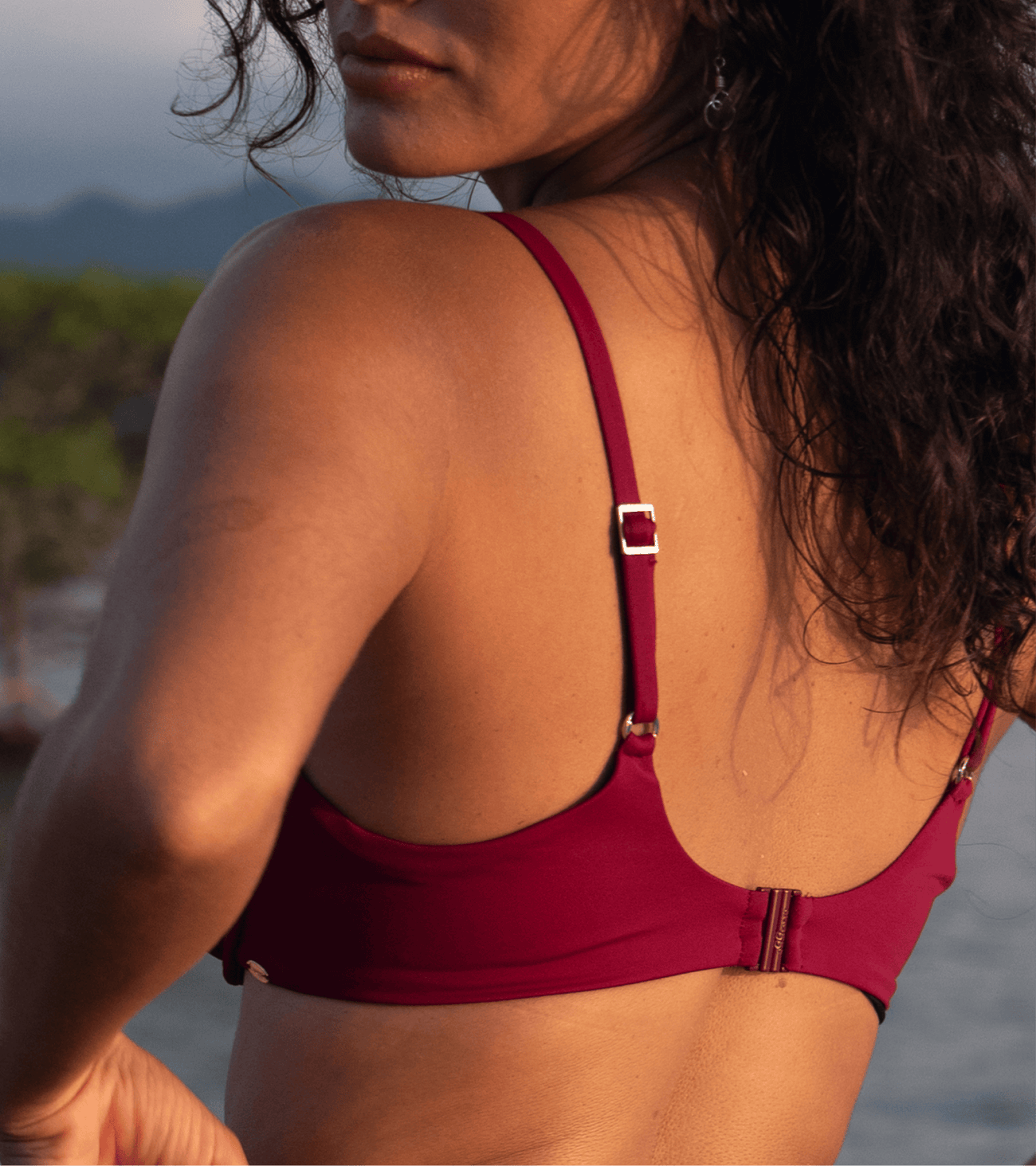 Swimwear - Wired - Top - Red